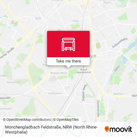 Mönchengladbach Feldstraße map