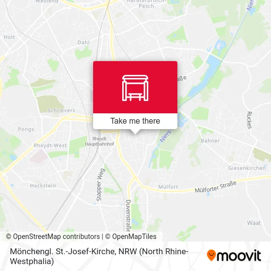 Карта Mönchengl. St.-Josef-Kirche
