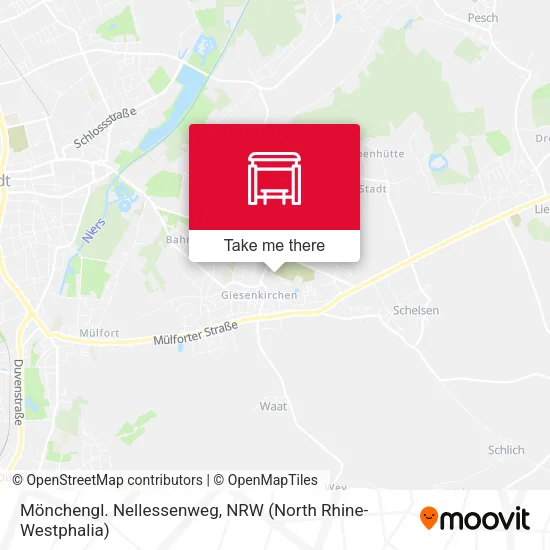 Карта Mönchengl. Nellessenweg