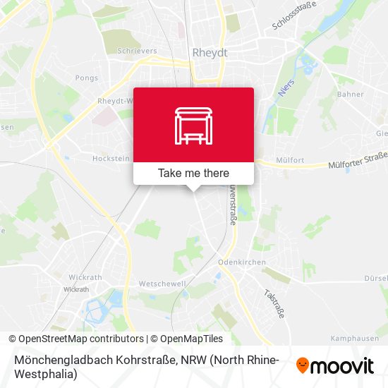 Mönchengladbach Kohrstraße map
