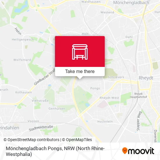 Карта Mönchengladbach Pongs