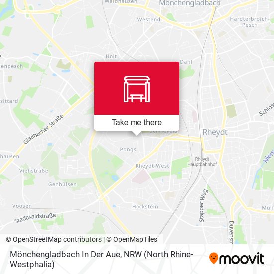 Mönchengladbach In Der Aue map