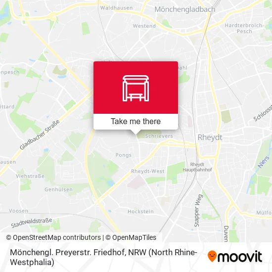 Карта Mönchengl. Preyerstr. Friedhof