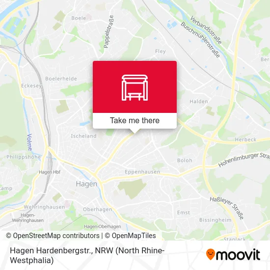 Hagen Hardenbergstr. map