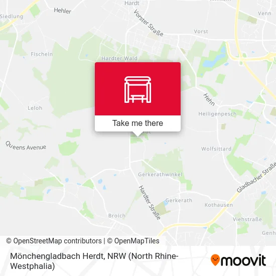 Карта Mönchengladbach Herdt