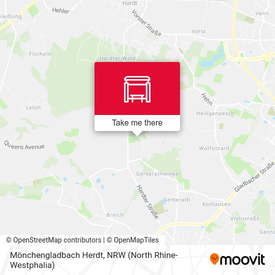 Карта Mönchengladbach Herdt
