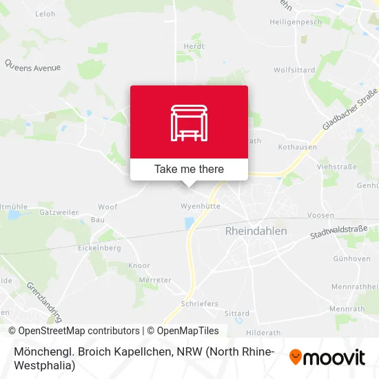 Карта Mönchengl. Broich Kapellchen