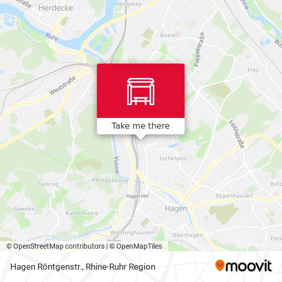Hagen Röntgenstr. map