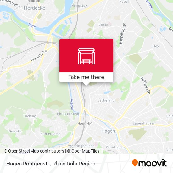 Hagen Röntgenstr. map