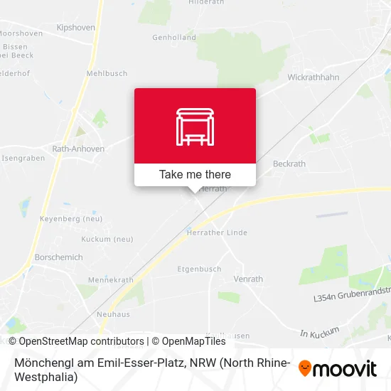 Карта Mönchengl am Emil-Esser-Platz