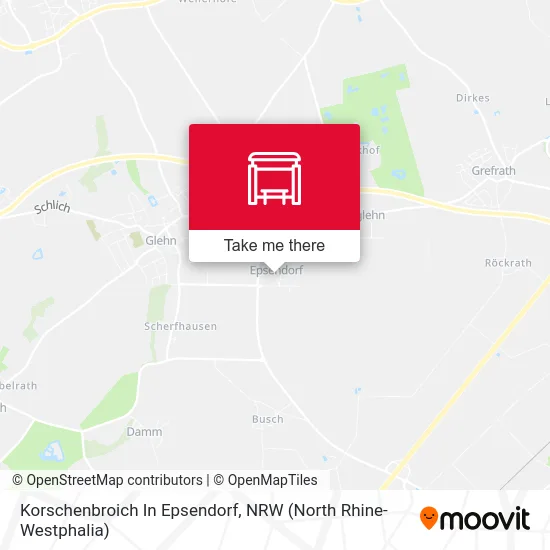 Korschenbroich In Epsendorf map