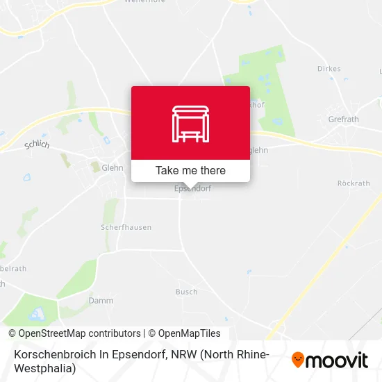 Korschenbroich In Epsendorf map