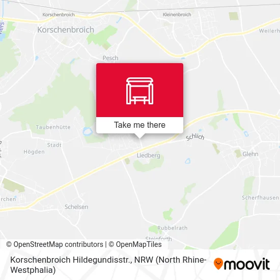 Korschenbroich Hildegundisstr. map