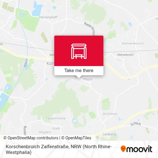 Korschenbroich Zalfenstraße map