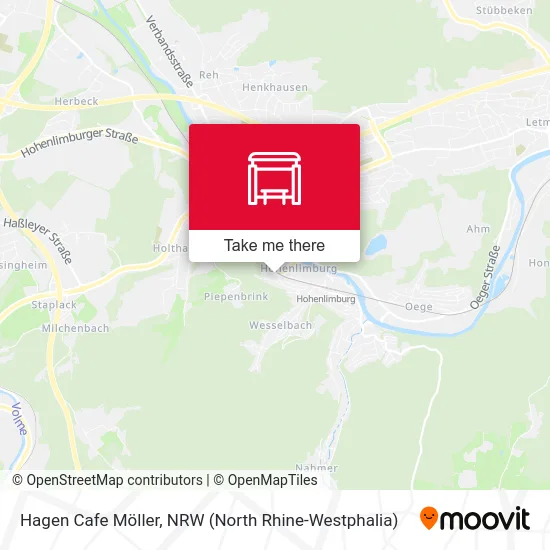 Карта Hagen Cafe Möller