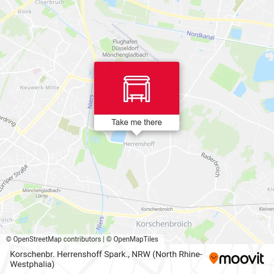 Карта Korschenbr. Herrenshoff Spark.