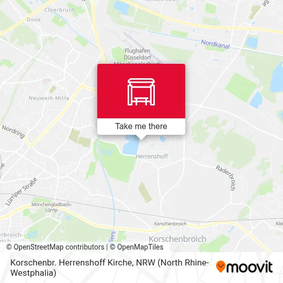 Korschenbr. Herrenshoff Kirche map