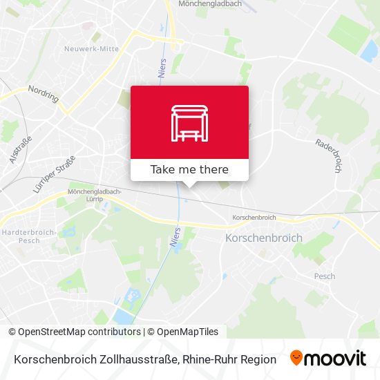 Korschenbroich Zollhausstraße map