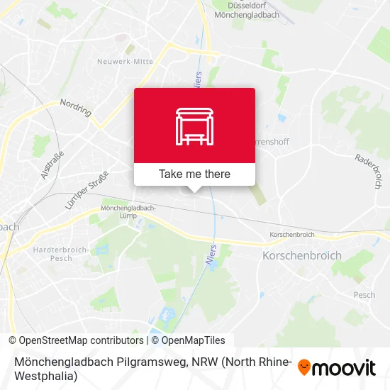 Карта Mönchengladbach Pilgramsweg