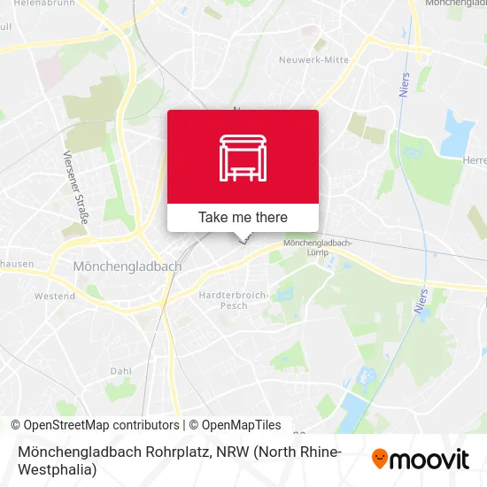 Карта Mönchengladbach Rohrplatz