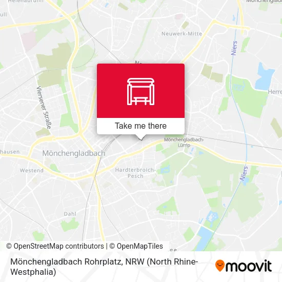 Карта Mönchengladbach Rohrplatz