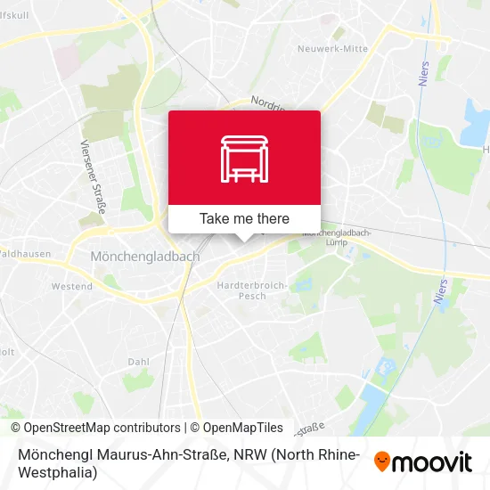 Карта Mönchengl Maurus-Ahn-Straße