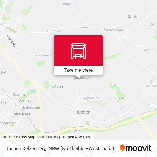 Jüchen Kelzenberg map
