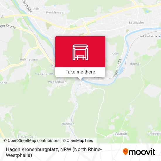 Hagen Kronenburgplatz map