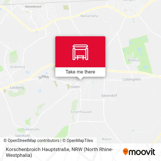 Korschenbroich Hauptstraße map