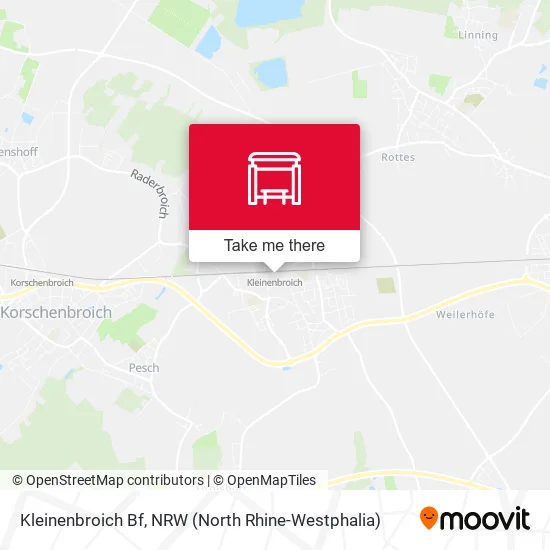 Карта Kleinenbroich Bf