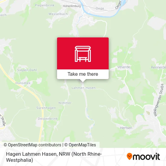 Карта Hagen Lahmen Hasen
