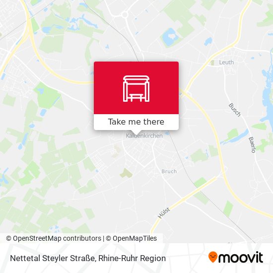 Nettetal Steyler Straße map