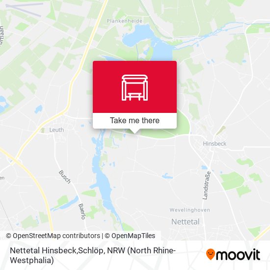 Nettetal Hinsbeck,Schlöp map