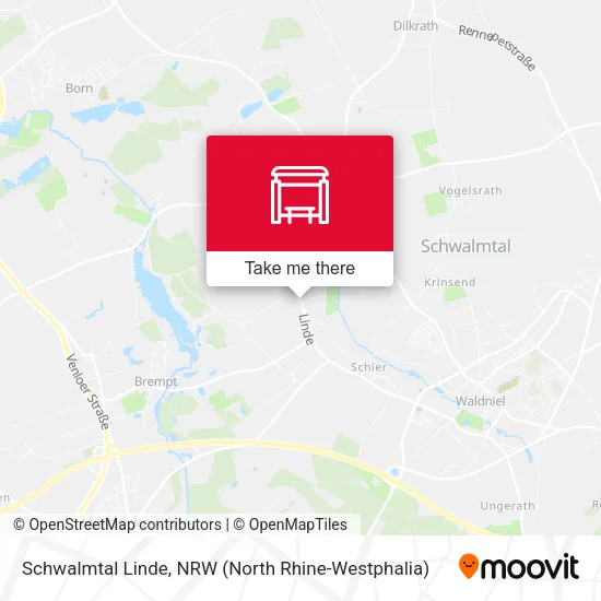 Карта Schwalmtal Linde