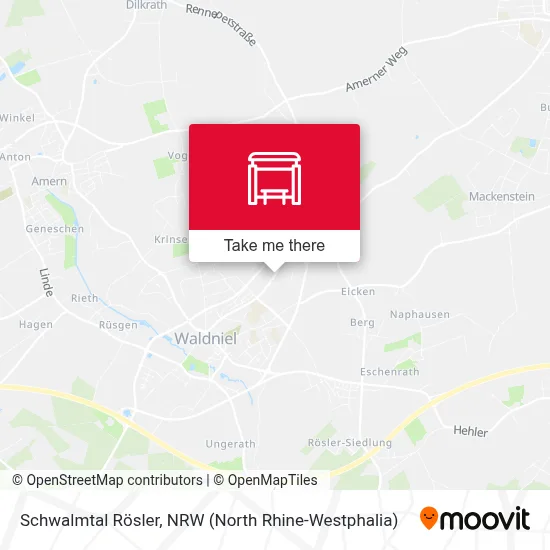 Schwalmtal Rösler map