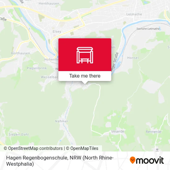 Карта Hagen Regenbogenschule