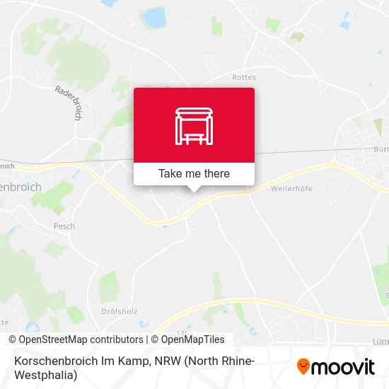 Карта Korschenbroich Im Kamp