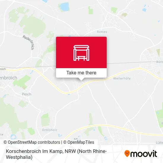 Карта Korschenbroich Im Kamp