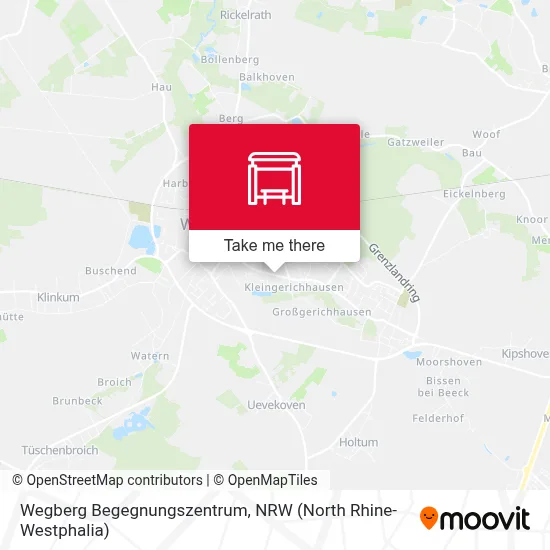 Wegberg Begegnungszentrum map