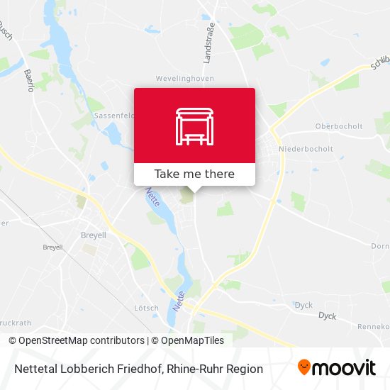 Nettetal Lobberich Friedhof map