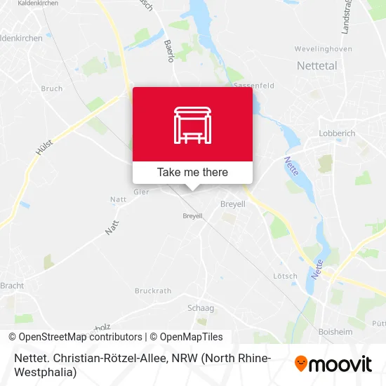 Карта Nettet. Christian-Rötzel-Allee