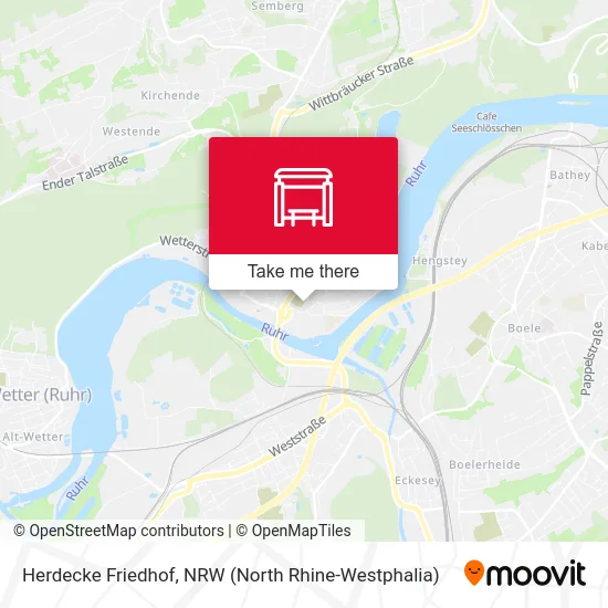 Herdecke Friedhof map