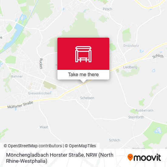 Mönchengladbach Horster Straße map