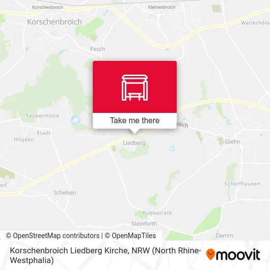 Korschenbroich Liedberg Kirche map
