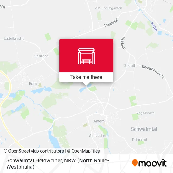 Карта Schwalmtal Heidweiher