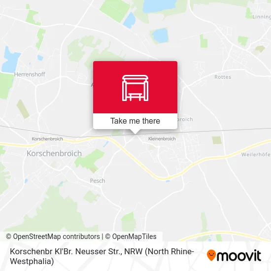 Карта Korschenbr Kl'Br. Neusser Str.