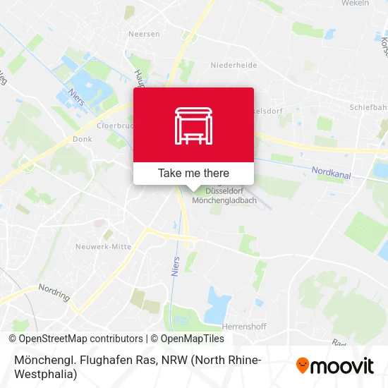 Карта Mönchengl. Flughafen Ras