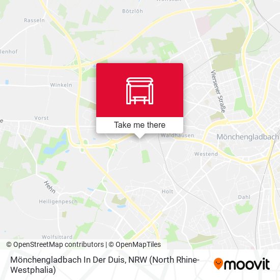 Mönchengladbach In Der Duis map