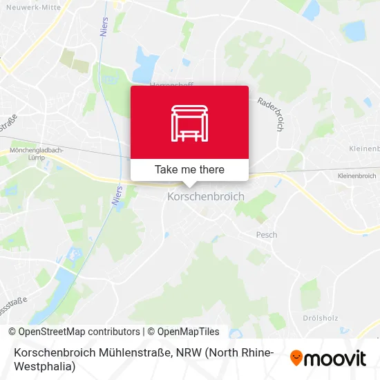 Korschenbroich Mühlenstraße map