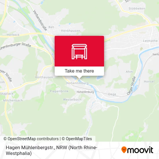 Карта Hagen Mühlenbergstr.